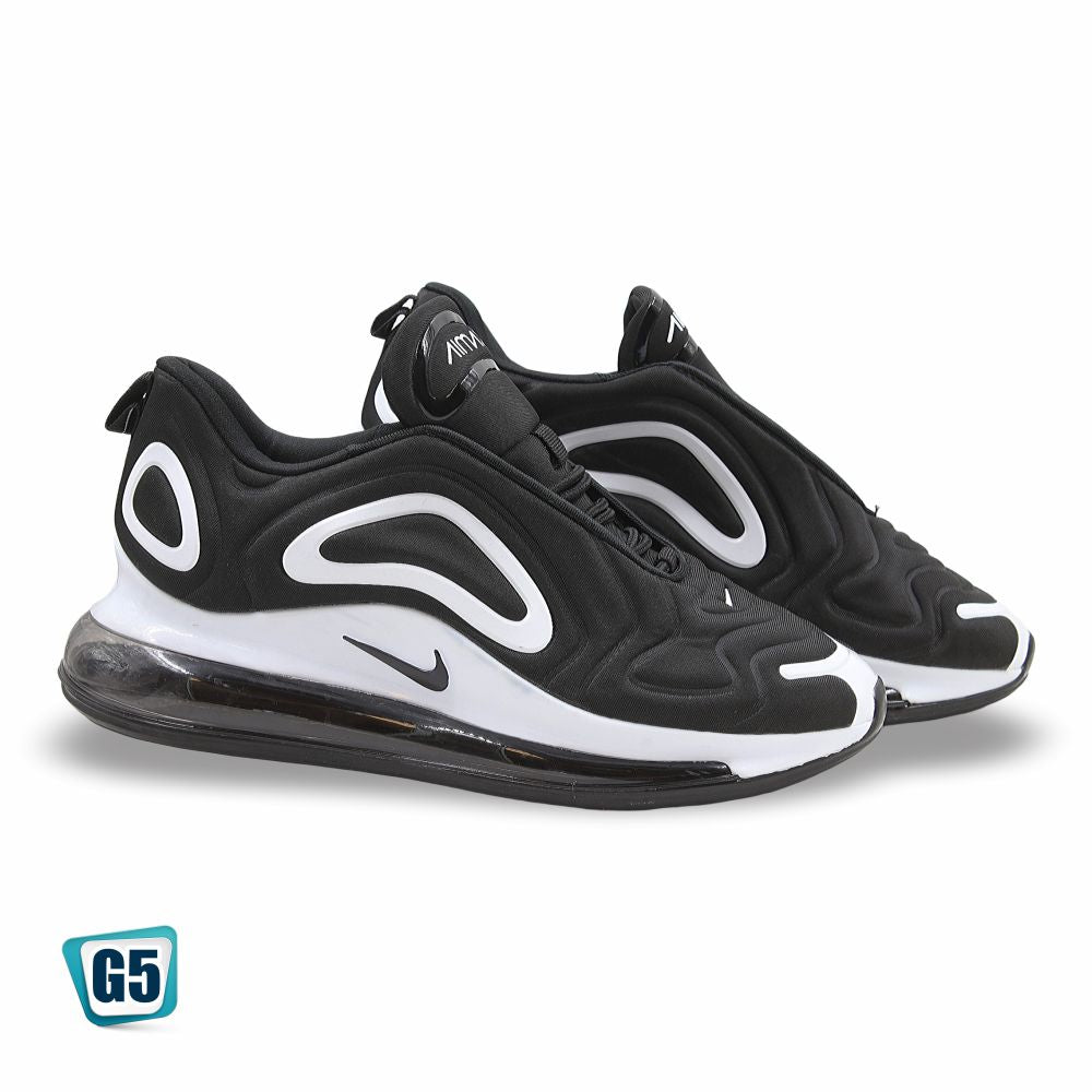 TENIS DEPORTIVO NIK REPLICA AIR BLACK MOD. 720 COLOR NEGRO BLANCO