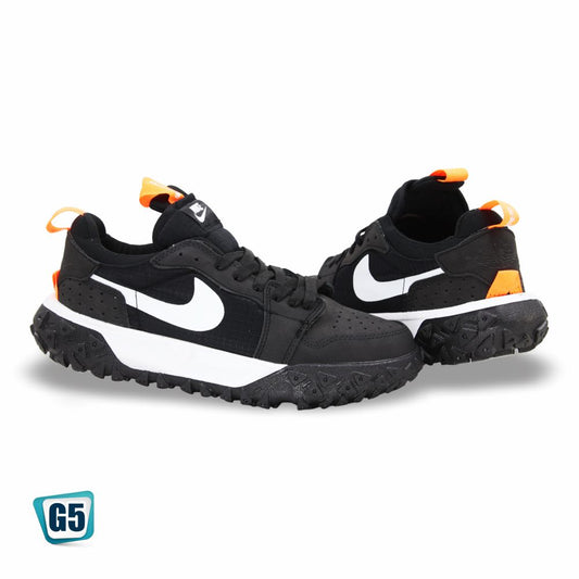 TENIS DEPORTIVO URBANO NIK REPLICA MOD. ELEMENT COLOR NEGRO BLANCO