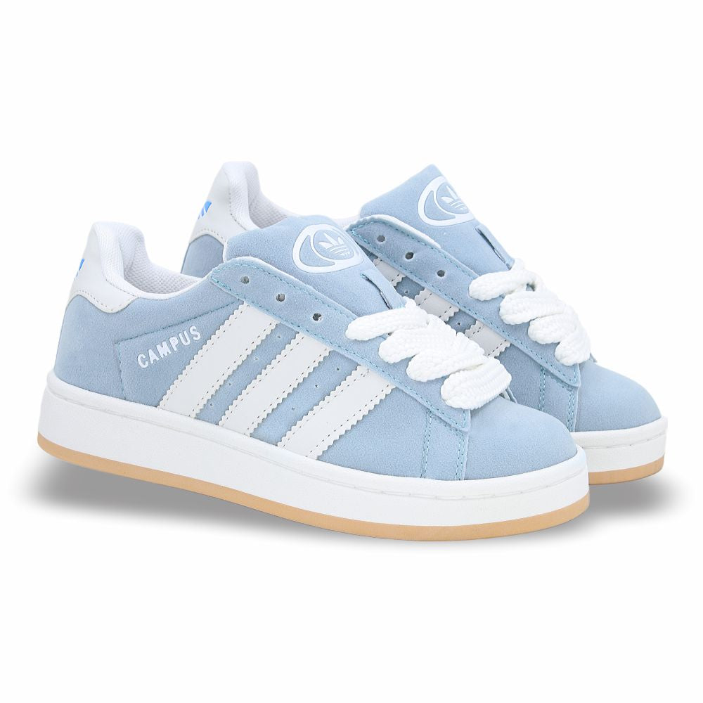Tenis Campus L21 Urbano color Cielo con Franjas Blancas