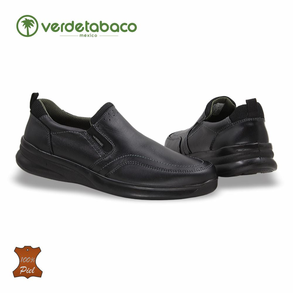 ZAPATO FORMAL EN INYECCIÓN DIRECTA DE PIEL MOD. 3623 COLOR NEGRO