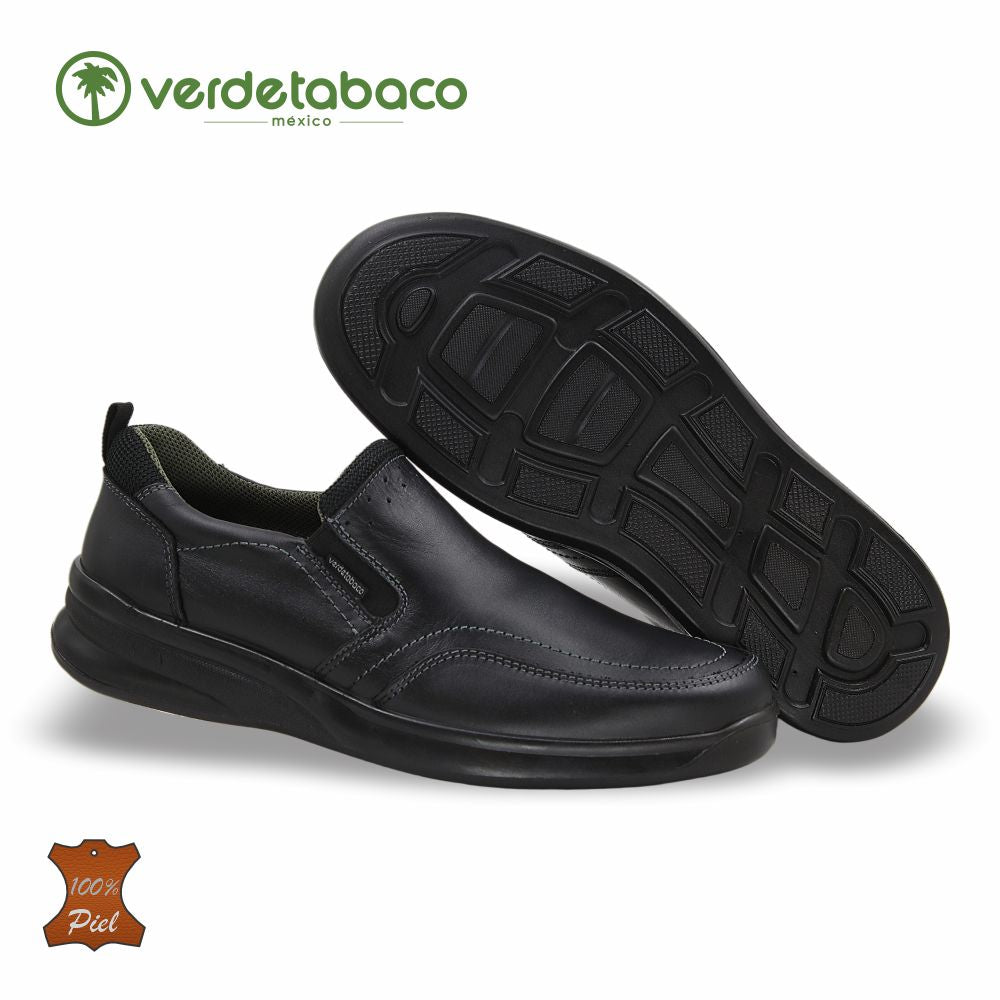 ZAPATO FORMAL EN INYECCIÓN DIRECTA DE PIEL MOD. 3623 COLOR NEGRO