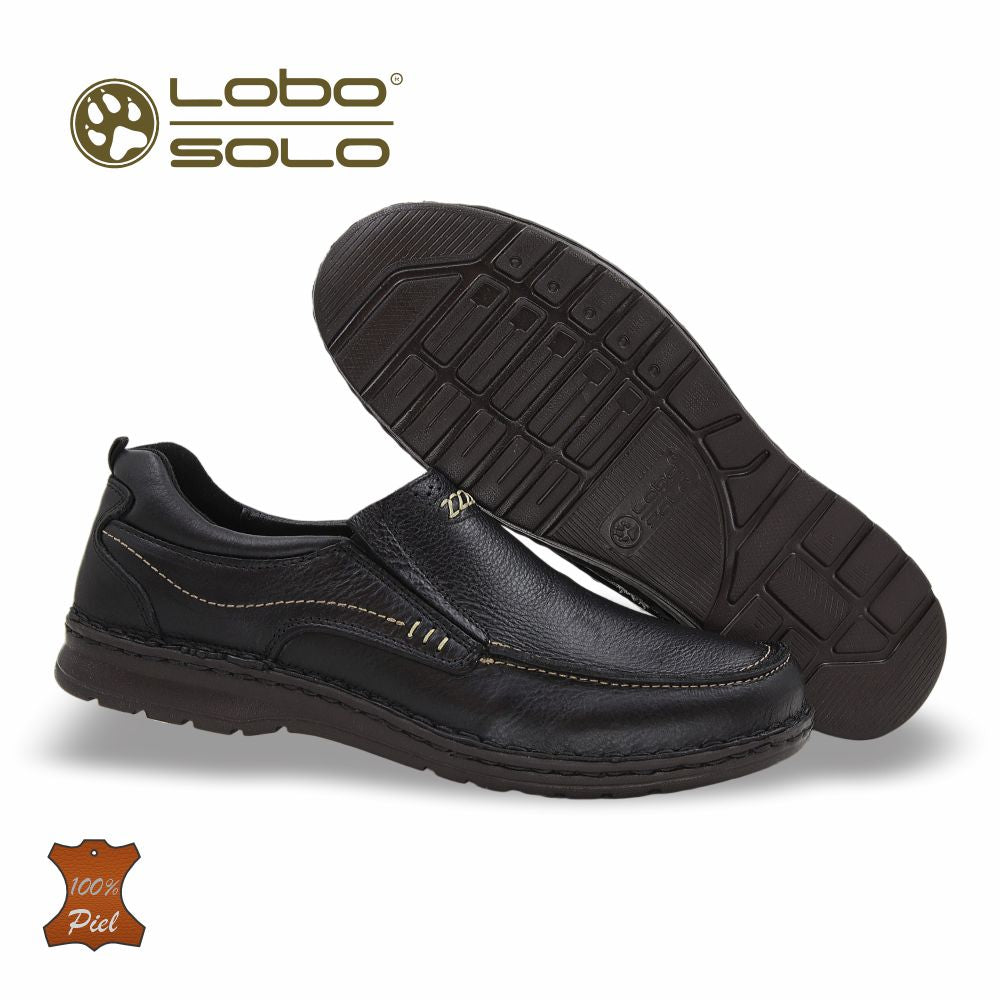 ZAPATO FORMAL DE PIEL MOD. 9664 COLOR NEGRO