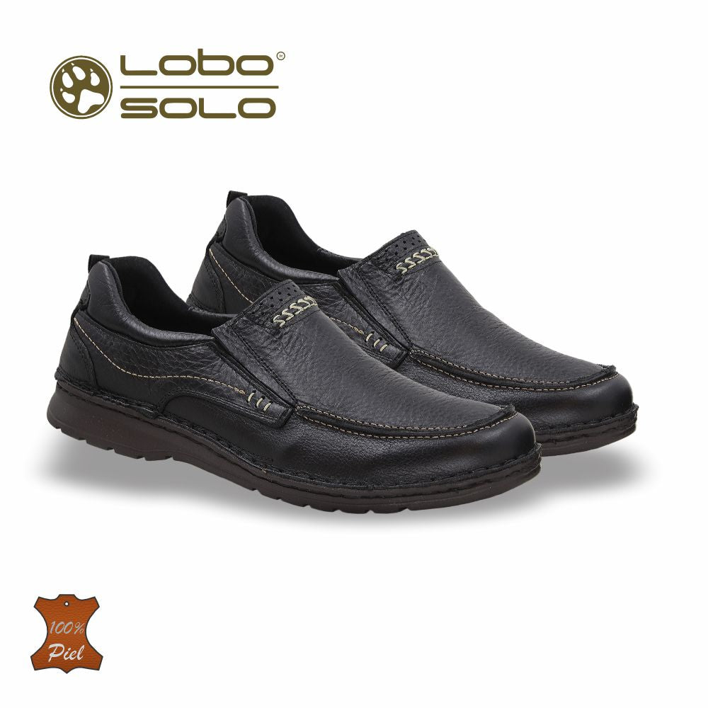 ZAPATO FORMAL DE PIEL MOD. 9664 COLOR NEGRO