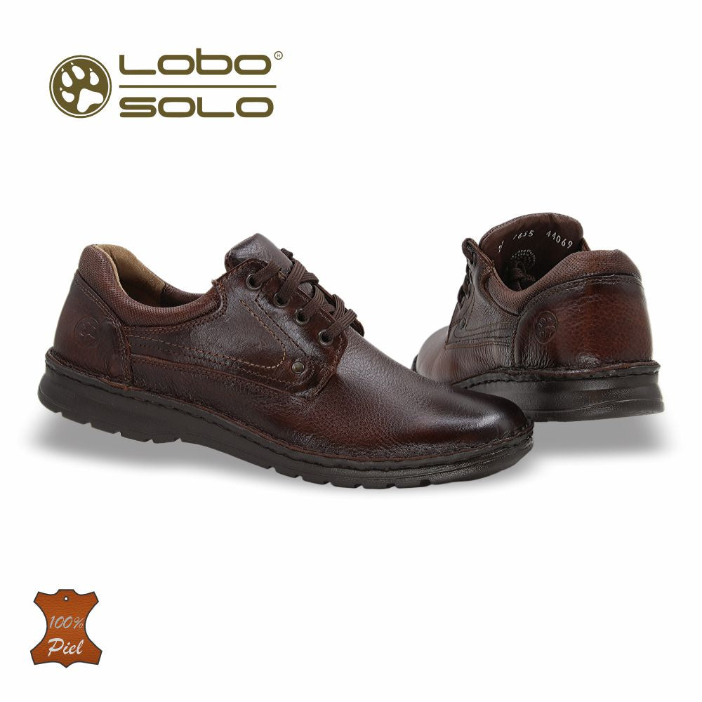 ZAPATO FORMAL DE PIEL MOD. 9655 COLOR BESANI