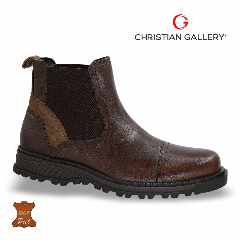 Bota Outdoor de Piel mod. 6101-1 color Brown – Christian Gallery