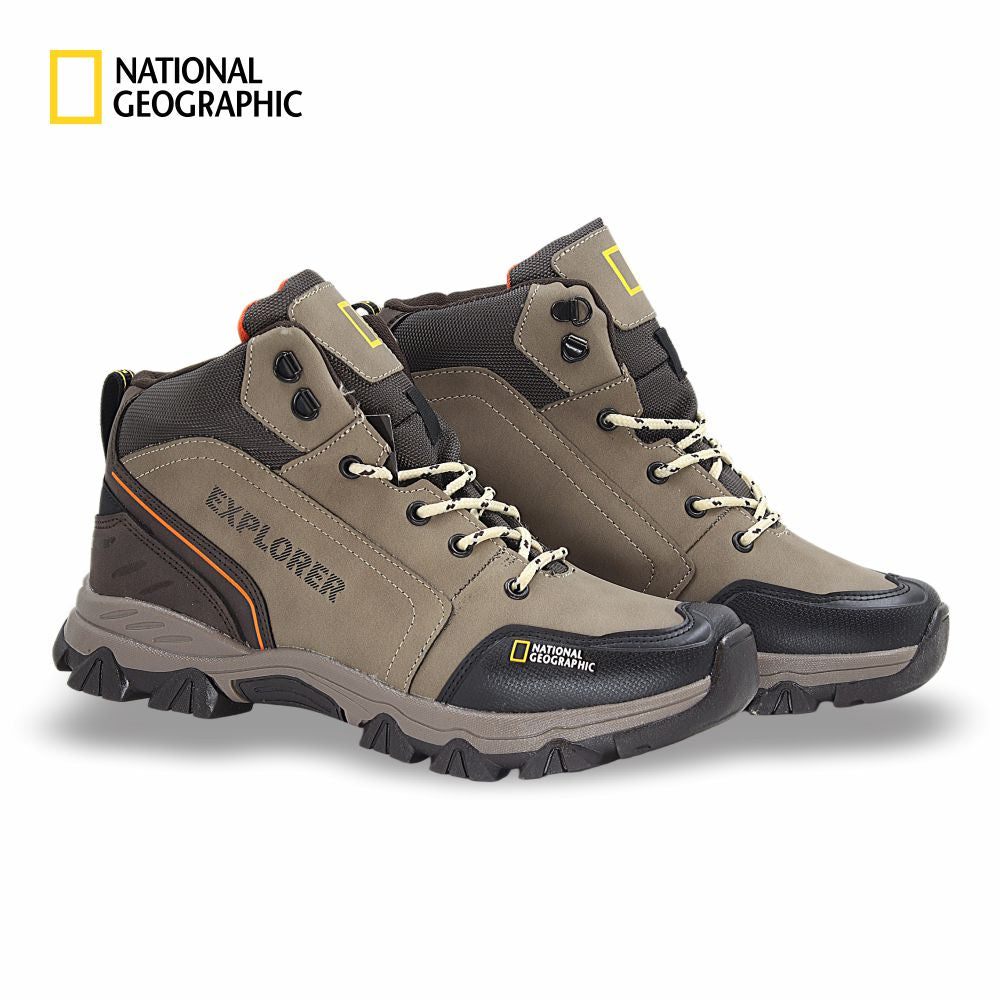 Bota Outdoor National Geographic Explorer Mod. 7968 – Color Cobalto Naranja