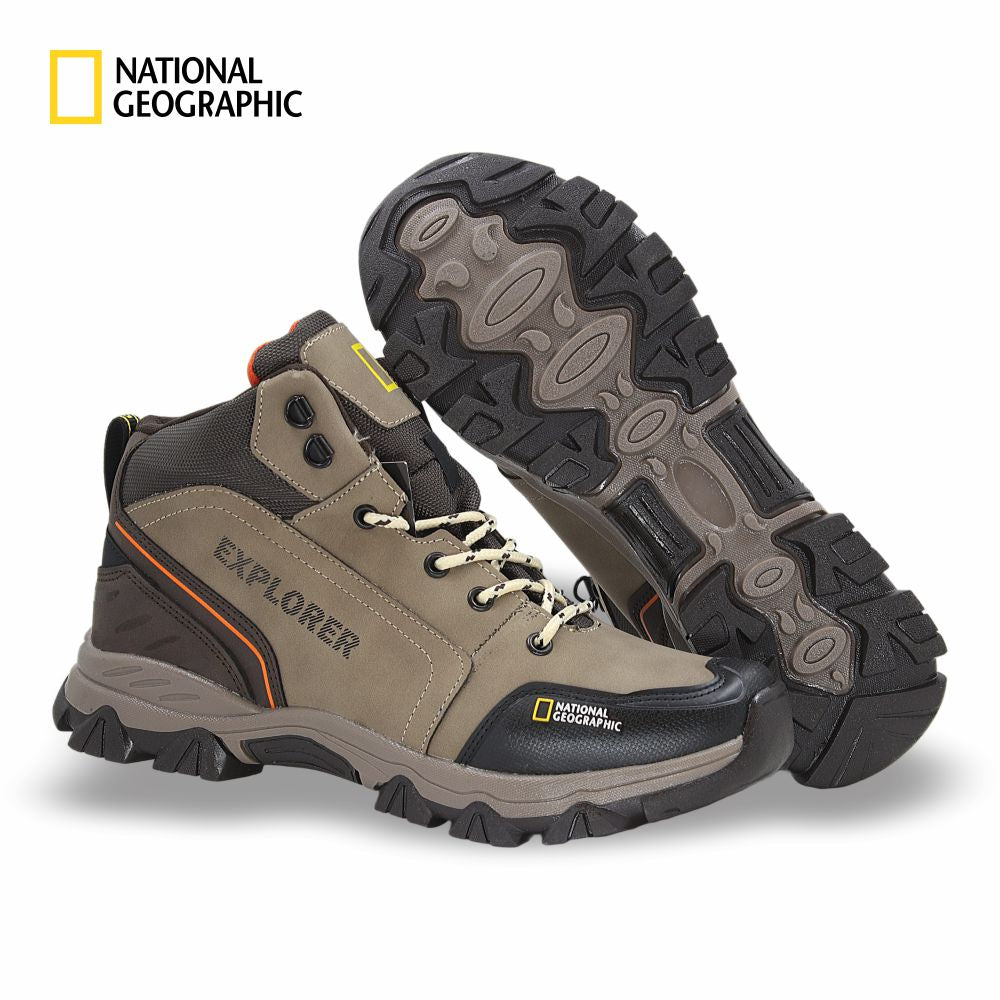 Bota Outdoor National Geographic Explorer Mod. 7968 – Color Cobalto Naranja