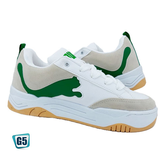 CALZADO URBANO PARKMA BLANCO LATE VERDE