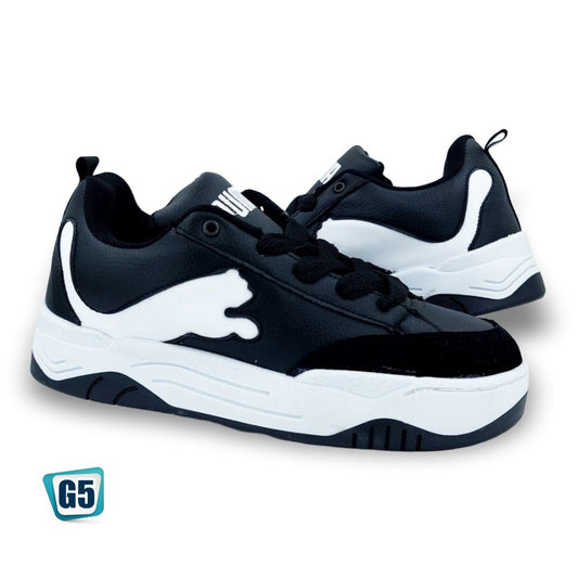 CALZADO URBANO PARKMAN NEGRO BLANCO