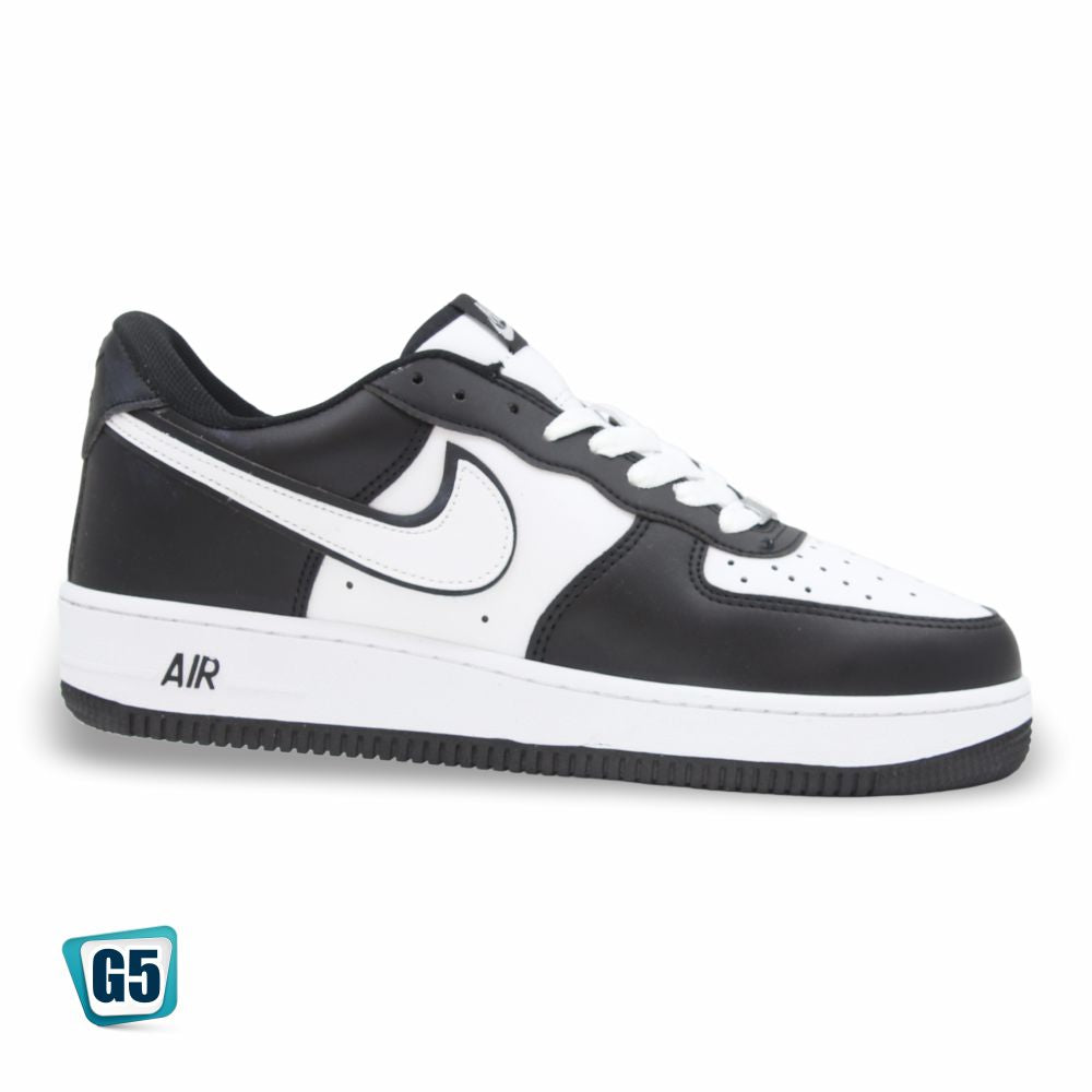 CALZADO URBANO MOD. AF1MA COLOR NEGRO/BLANCO