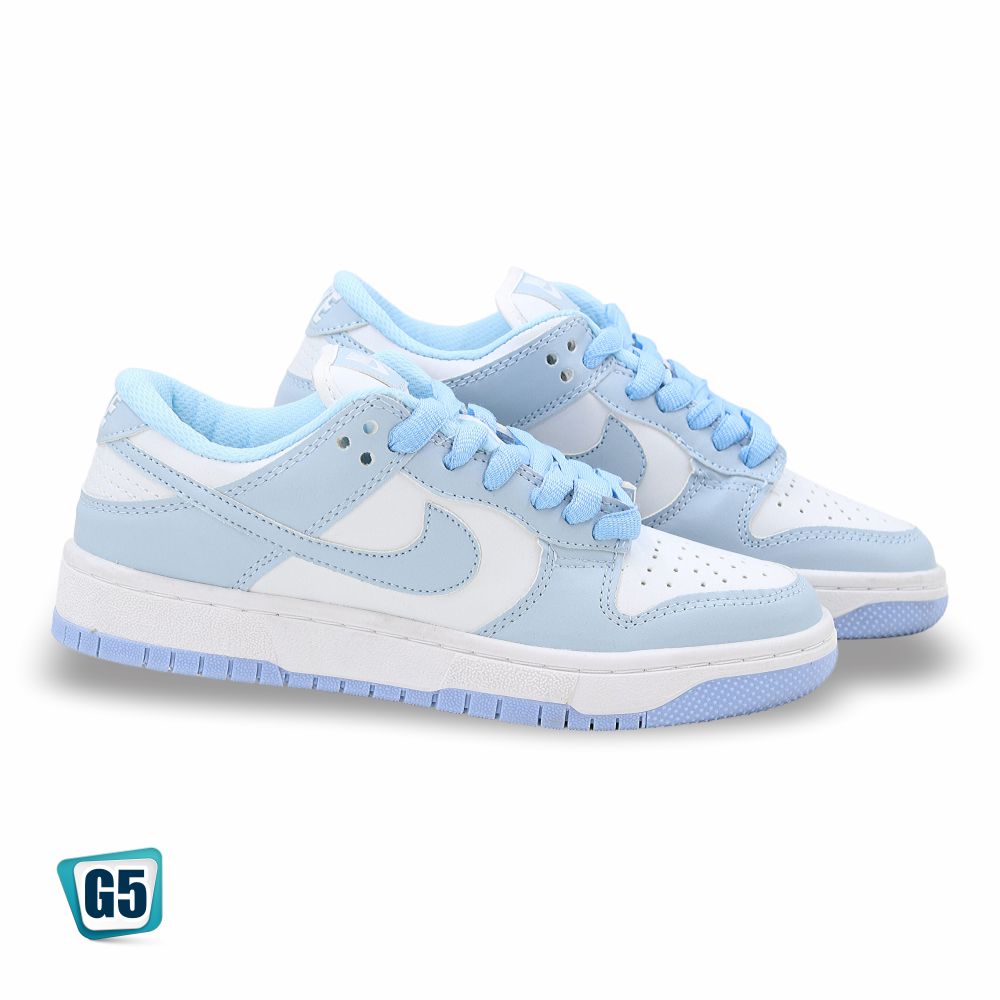 CALZADO URBANO REPLICA NIK DUNK G1 COLOR BLANCO CIELO