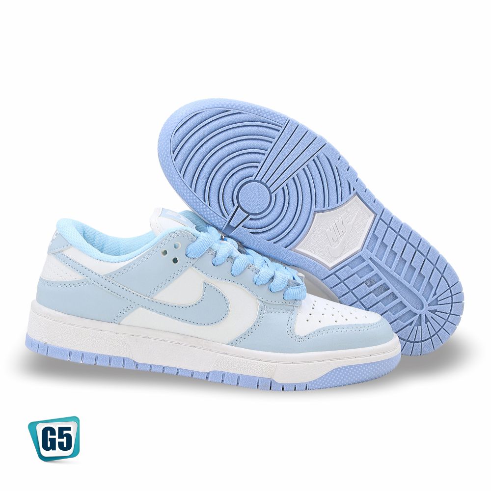 CALZADO URBANO REPLICA NIK DUNK G1 COLOR BLANCO CIELO