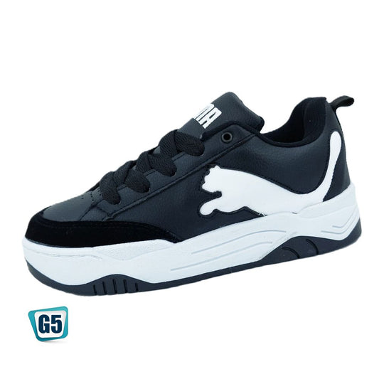 CALZADO URBANO PARKMAN NEGRO BLANCO