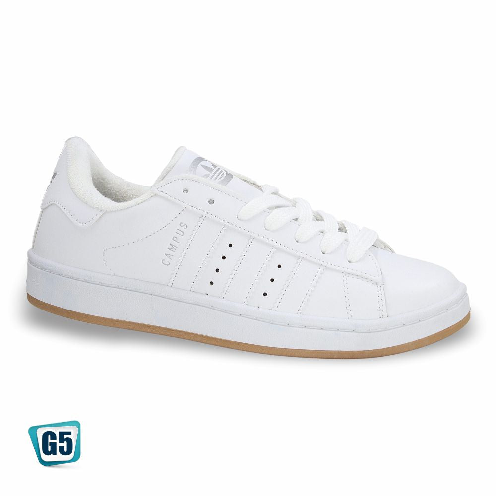 Tenis Urbano Replica Campus color Blanco Total