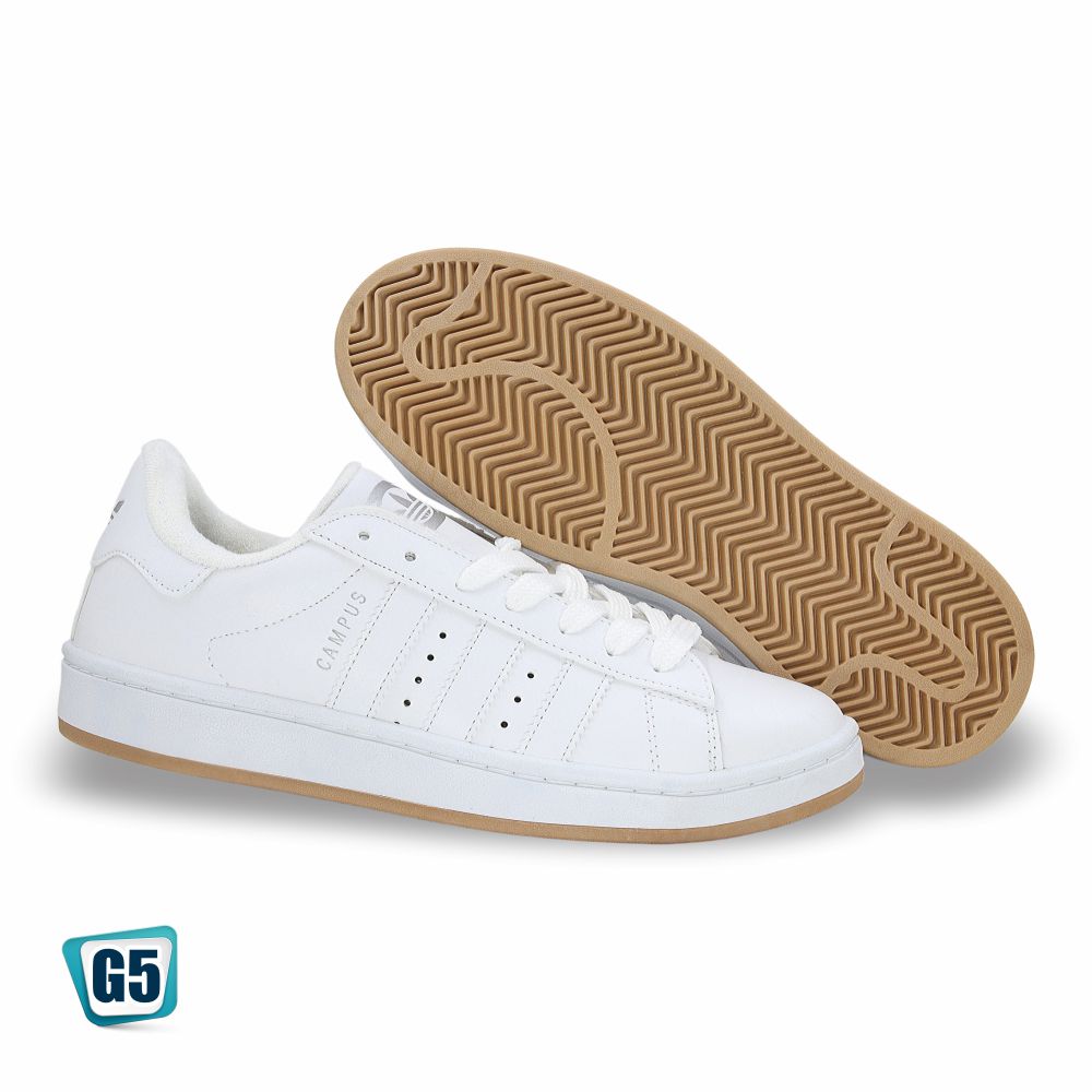 Tenis Urbano Replica Campus color Blanco Total
