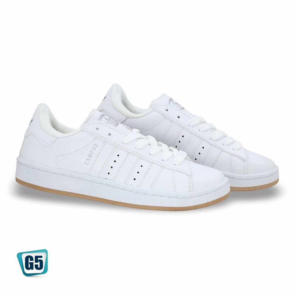 Tenis Urbano Replica Campus color Blanco Total