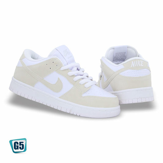 CALZADO URBANO REPLICA DUNK LM COLOR TRIPLE WHITE