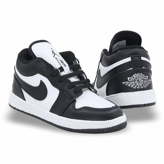 CALZADO URBANO REPLICA AIR JDAN COLOR NEGRO / BLANCO
