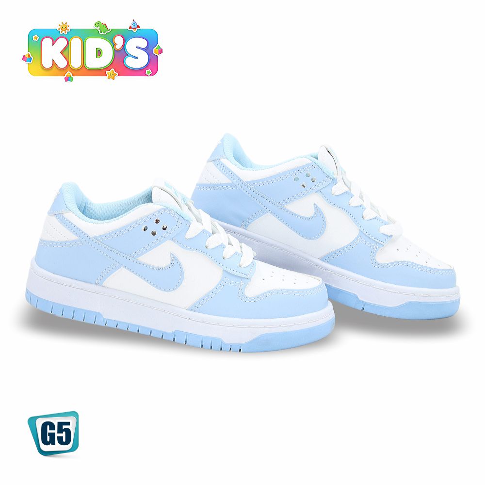 CALZADO URBANO KID´S REP NIK AIR FORC 6000G COLOR BLANCO CIELO