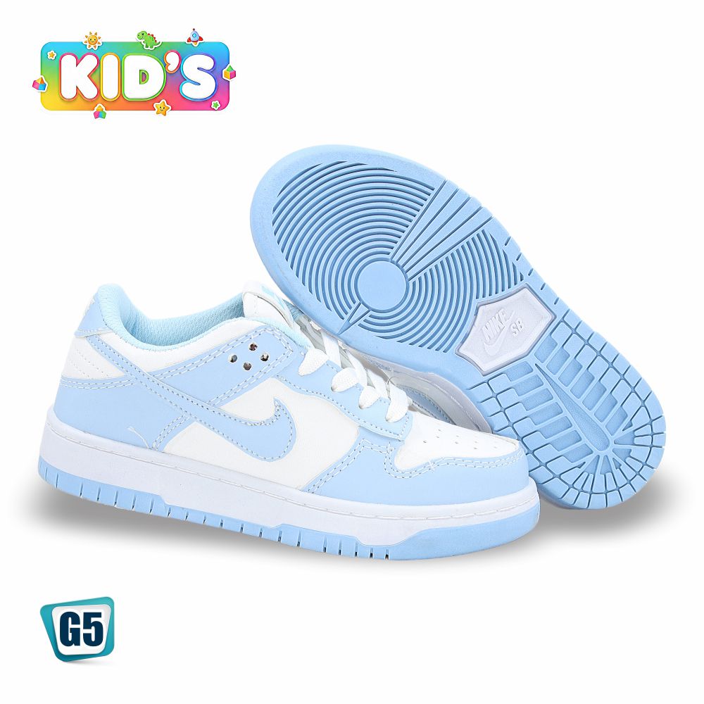 CALZADO URBANO KID´S REP NIK AIR FORC 6000G COLOR BLANCO CIELO