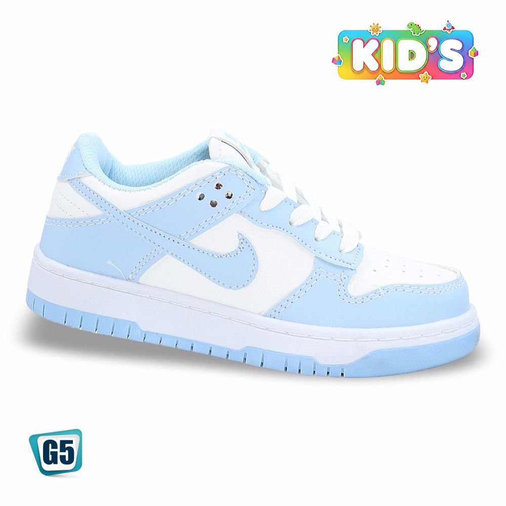 CALZADO URBANO KID´S REP NIK AIR FORC 6000G COLOR BLANCO CIELO