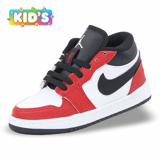 CALZADO URBANO REPLICA AIR JDAN JOR-BR COLOR NEGRO BLANCO ROJO