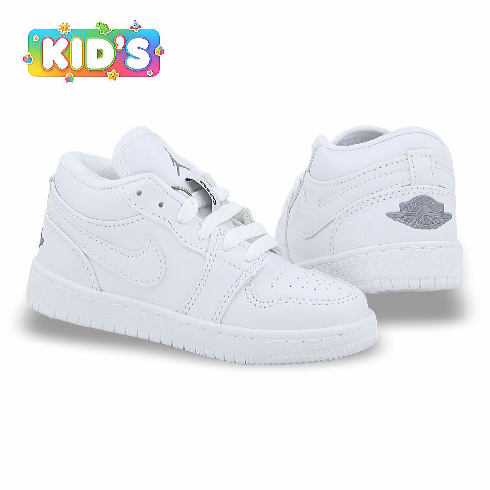 CALZADO URBANO REPLICA AIR JDAN JOR-BR COLOR BLANCO