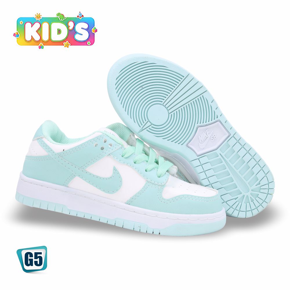 CALZADO URBANO KID´S REP NIK AIR FORC 6000G COLOR MENTA BLANCO