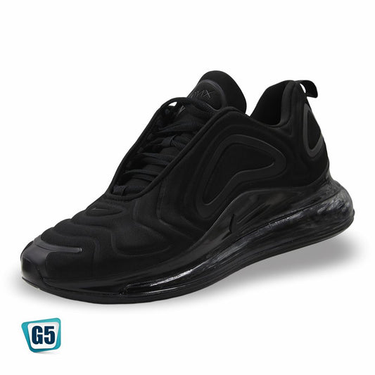 TENIS DEPORTIVO NIK REPLICA AIR BLACK MOD. 720 COLOR NEGRO TOTAL
