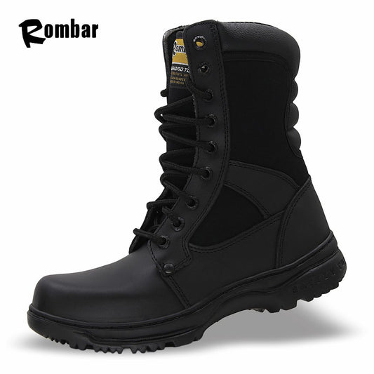 BOTA TACTICA ESTILO 4052 COLOR NEGRO