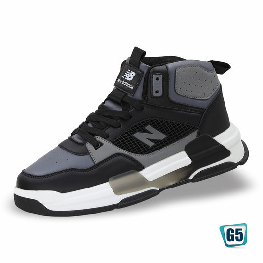 CALZADO URBANO MOD. 2327 REPLICA NEW BALANC COLOR NEGRO GRIS BLANCO