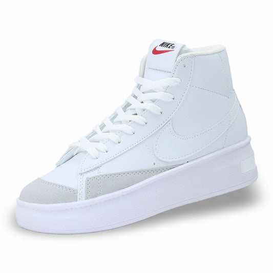 CALZADO URBANO REPLICA NIK BLAZER MID L20-1 COLOR BLANCO BLANCO