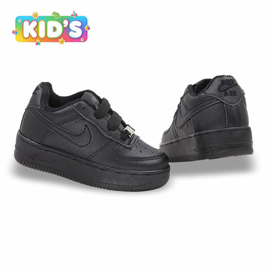 CALZADO URBANO KID´S REP NIK AIR FORC AF1C COLOR NEGRO TOTAL