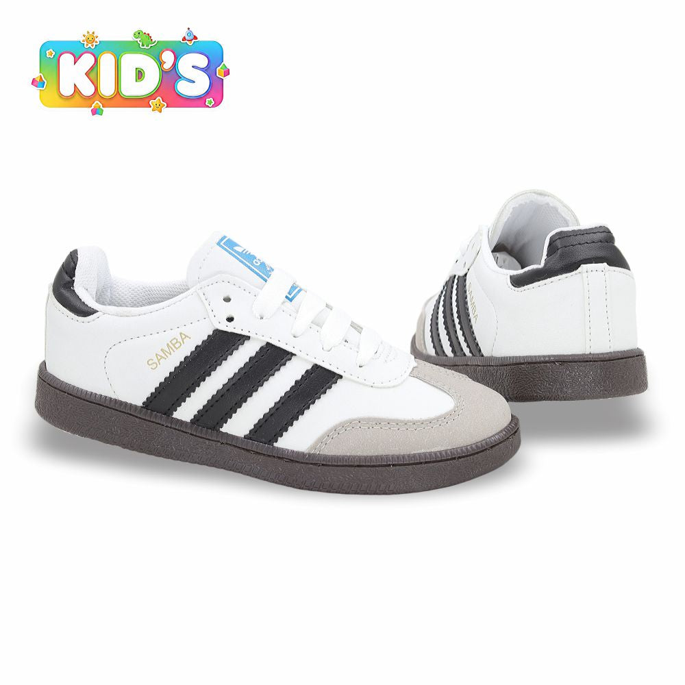 CALZADO URBANO MOD. SAMBAC COLOR BLANCO NEGRO