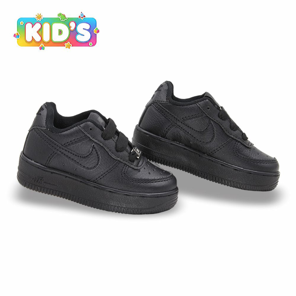 CALZADO URBANO KID´S REP NIK AIR FORC AF1C COLOR NEGRO TOTAL