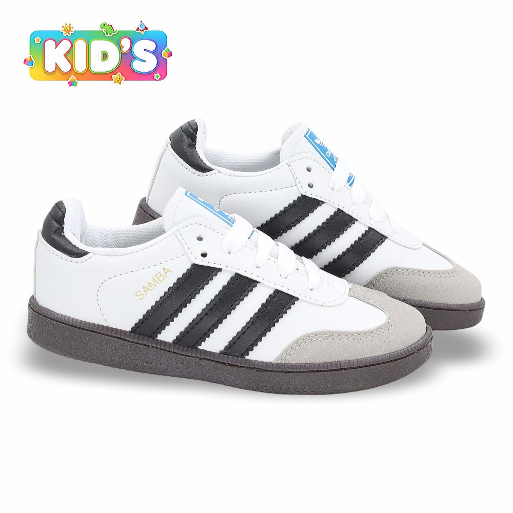 CALZADO URBANO MOD. SAMBAC COLOR BLANCO NEGRO