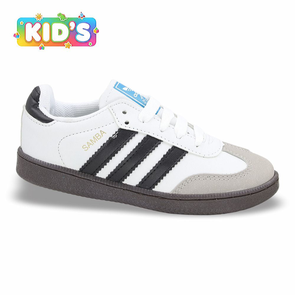 CALZADO URBANO MOD. SAMBAC COLOR BLANCO NEGRO