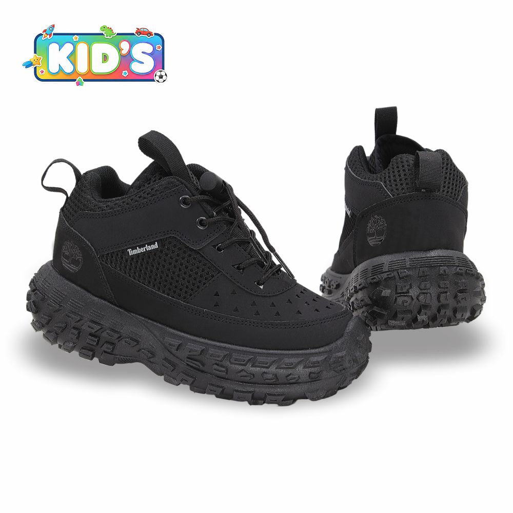 BOTA OUTDOOR KID´S TIMBERLAND EXPLORER MOD. BTIMB COLOR NEGRO NEGRO