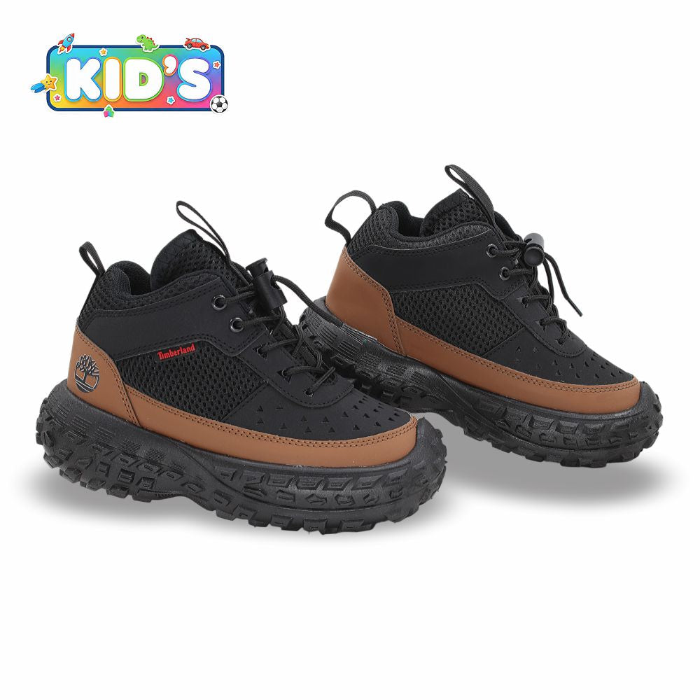 BOTA OUTDOOR KID´S TIMBERLAND EXPLORER MOD. BTIMB COLOR NEGRO CAFÉ