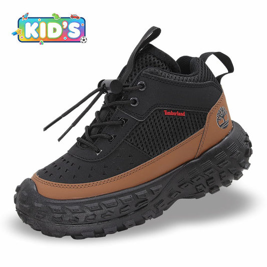 BOTA OUTDOOR KID´S TIMBERLAND EXPLORER MOD. BTIMB COLOR NEGRO CAFÉ
