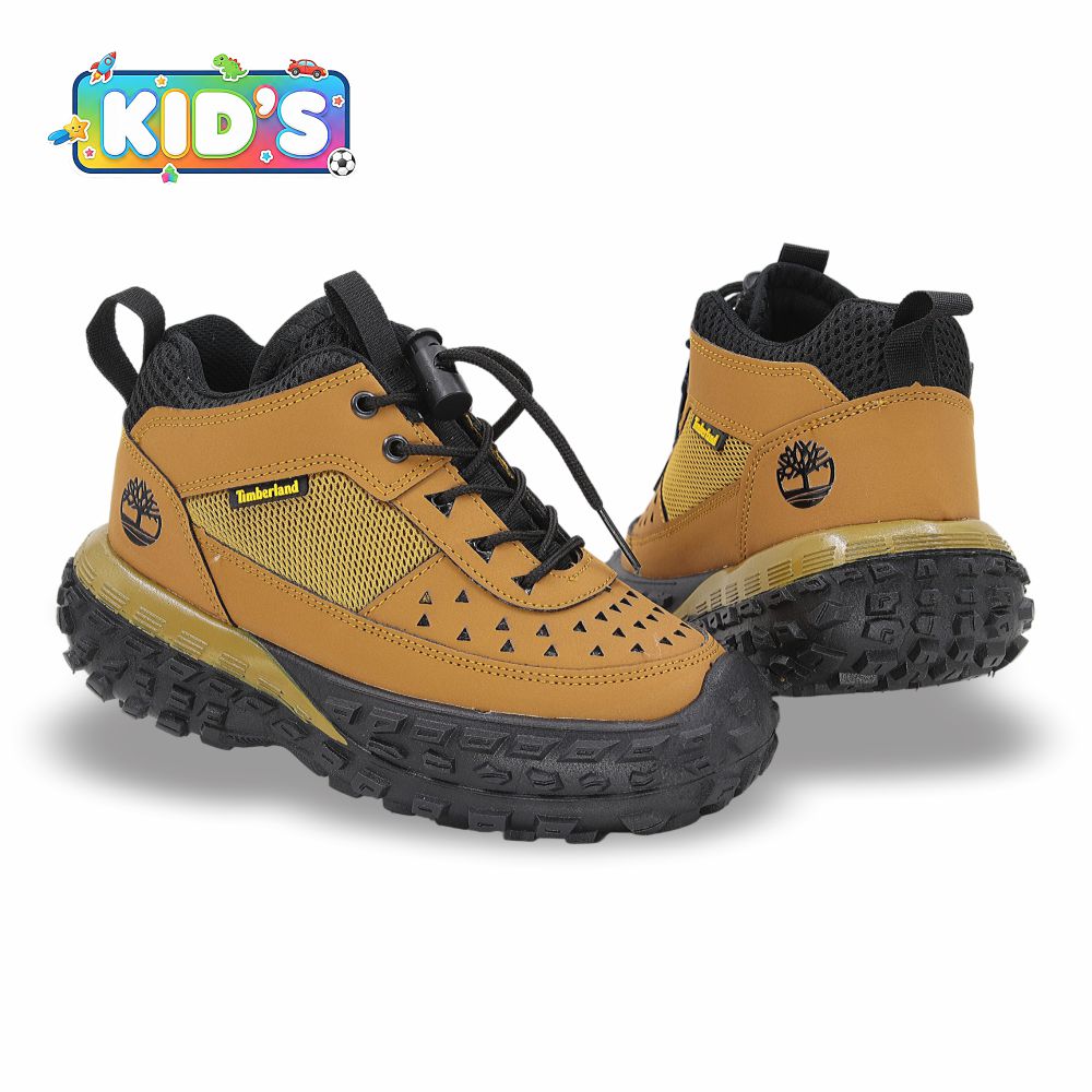 BOTA OUTDOOR KID´S TIMBERLAND EXPLORER MOD. BTIMB COLOR MIEL NEGRO