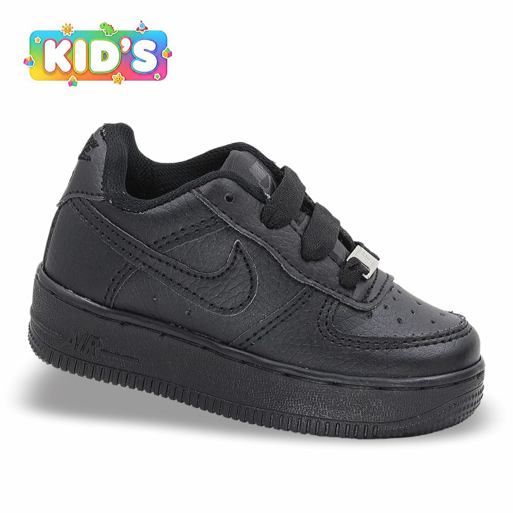 CALZADO URBANO KID´S REP NIK AIR FORC AF1C COLOR NEGRO TOTAL