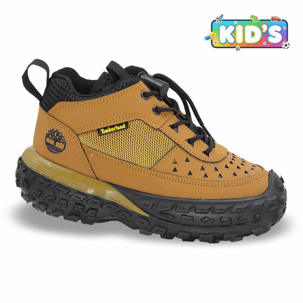 BOTA OUTDOOR KID´S TIMBERLAND EXPLORER MOD. BTIMB COLOR MIEL NEGRO