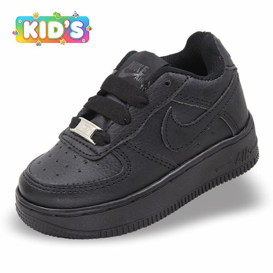 CALZADO URBANO KID´S REP NIK AIR FORC AF1C COLOR NEGRO TOTAL
