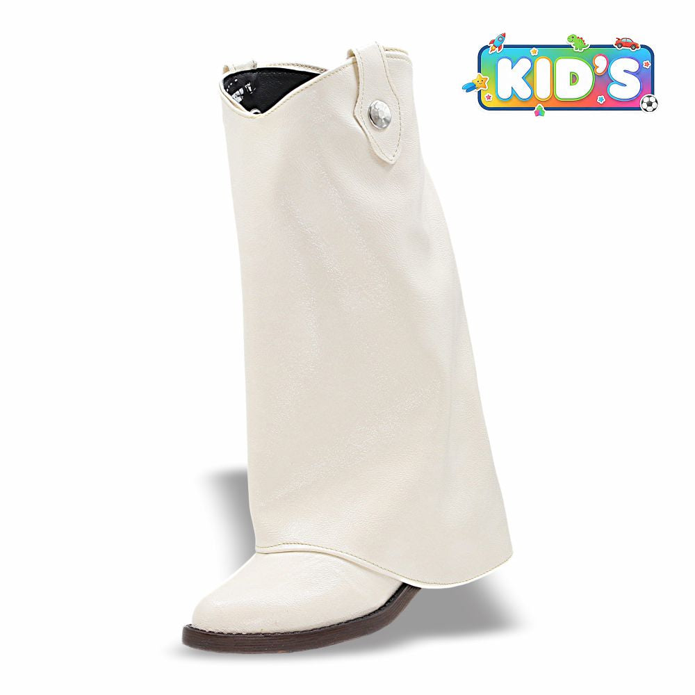 BOTA VAQUERA INFANTIL KID´S ESTILO 2020 COLOR LATTE