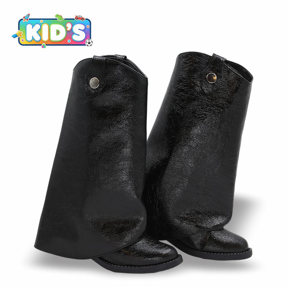 BOTA VAQUERA INFANTIL KID´S ESTILO 2020 COLOR NEGRO