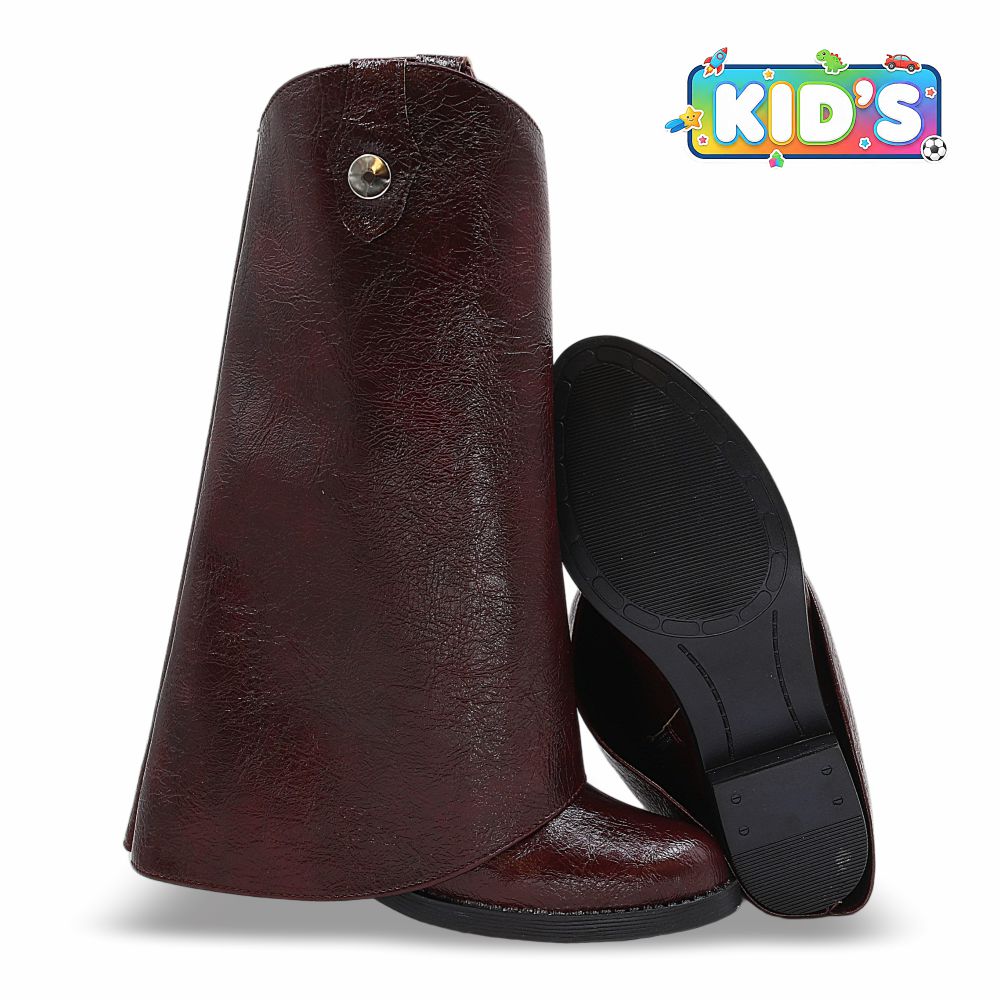 BOTA VAQUERA INFANTIL KID´S ESTILO 2020 COLOR VINO
