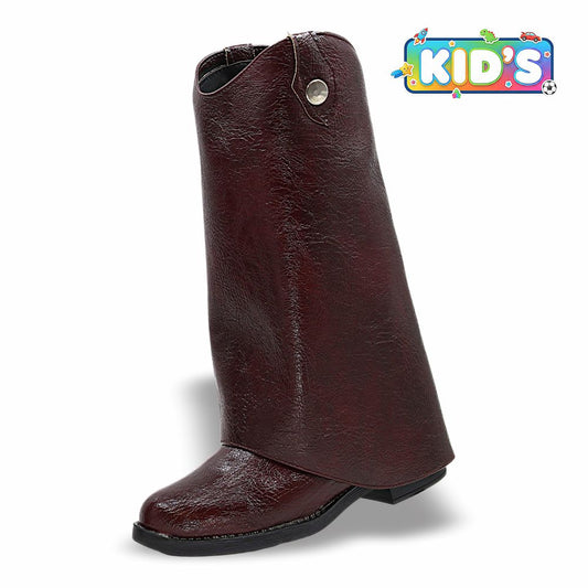 BOTA VAQUERA INFANTIL KID´S ESTILO 2020 COLOR VINO