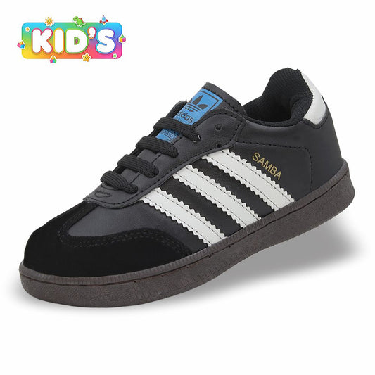 CALZADO URBANO MOD. SAMBAC L21 REPLICA ADID SAMBA COLOR NEGRO BLANCO
