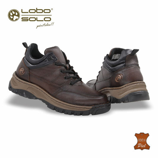 TENIS URBANO ESTILO 9067 COLOR CAFÉ